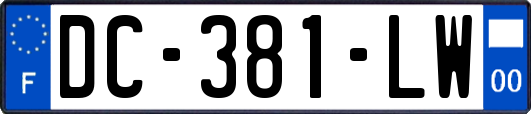 DC-381-LW