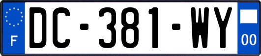 DC-381-WY