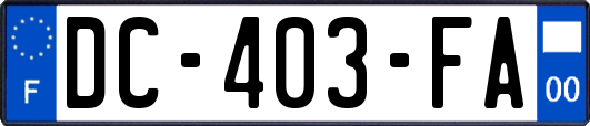 DC-403-FA