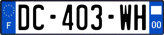 DC-403-WH