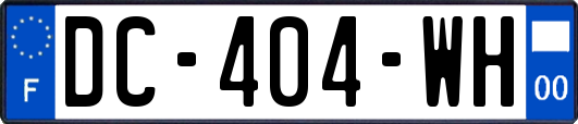 DC-404-WH
