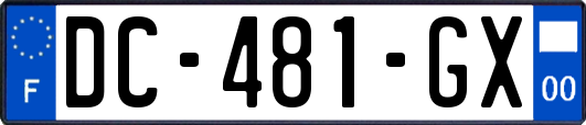 DC-481-GX