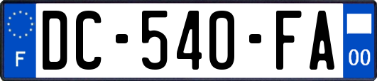 DC-540-FA