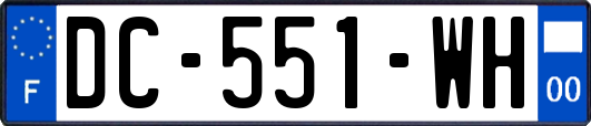 DC-551-WH