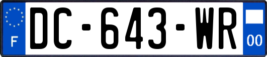 DC-643-WR