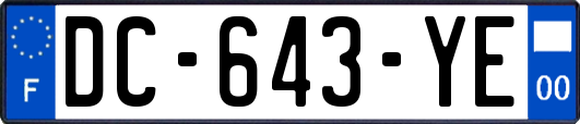 DC-643-YE