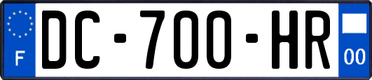 DC-700-HR