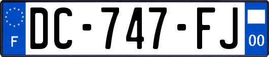 DC-747-FJ