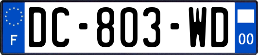 DC-803-WD