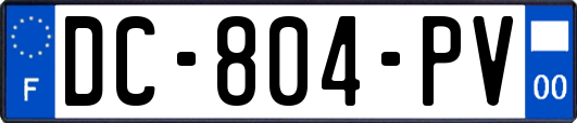 DC-804-PV
