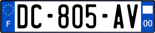 DC-805-AV