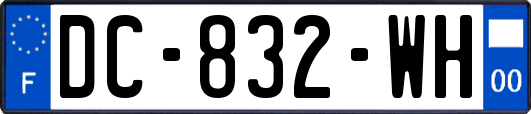 DC-832-WH