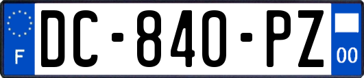 DC-840-PZ