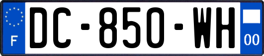 DC-850-WH