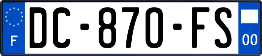 DC-870-FS