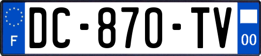 DC-870-TV