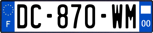 DC-870-WM