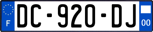 DC-920-DJ