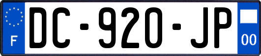 DC-920-JP