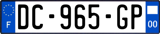 DC-965-GP
