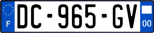 DC-965-GV