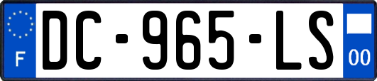 DC-965-LS