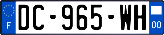 DC-965-WH