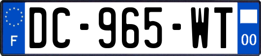 DC-965-WT