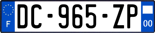 DC-965-ZP