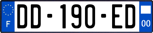 DD-190-ED