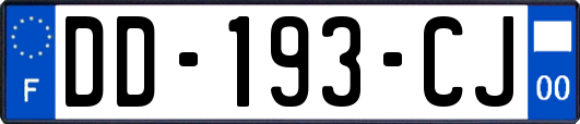 DD-193-CJ