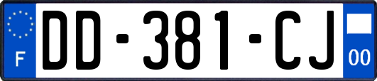 DD-381-CJ