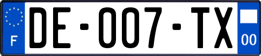 DE-007-TX