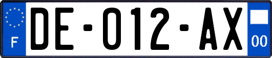 DE-012-AX