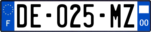 DE-025-MZ