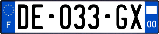 DE-033-GX