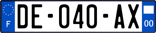 DE-040-AX