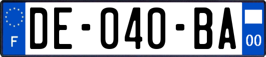 DE-040-BA