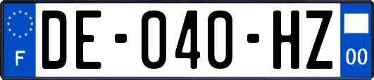 DE-040-HZ