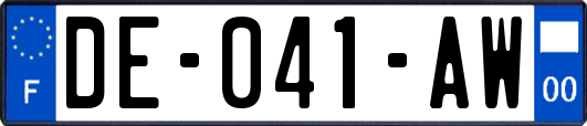 DE-041-AW