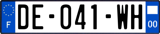 DE-041-WH