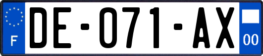 DE-071-AX