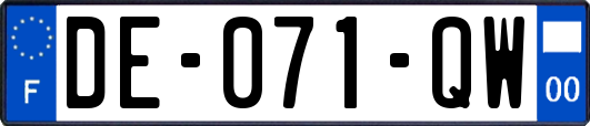 DE-071-QW