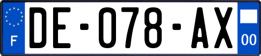 DE-078-AX