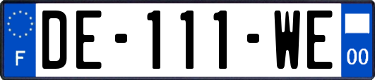 DE-111-WE