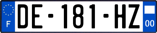 DE-181-HZ