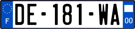 DE-181-WA