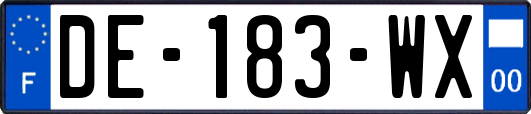 DE-183-WX