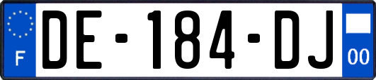 DE-184-DJ