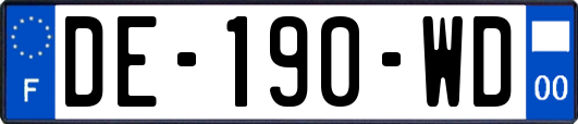 DE-190-WD